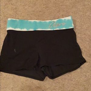 Black Aero Booty Shorta